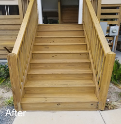 Stain and Seal Steps After